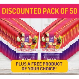 50 x Superfoods Plus SUPER MEGA Family Pack + a FREE product of your choice! - Limited time offer!